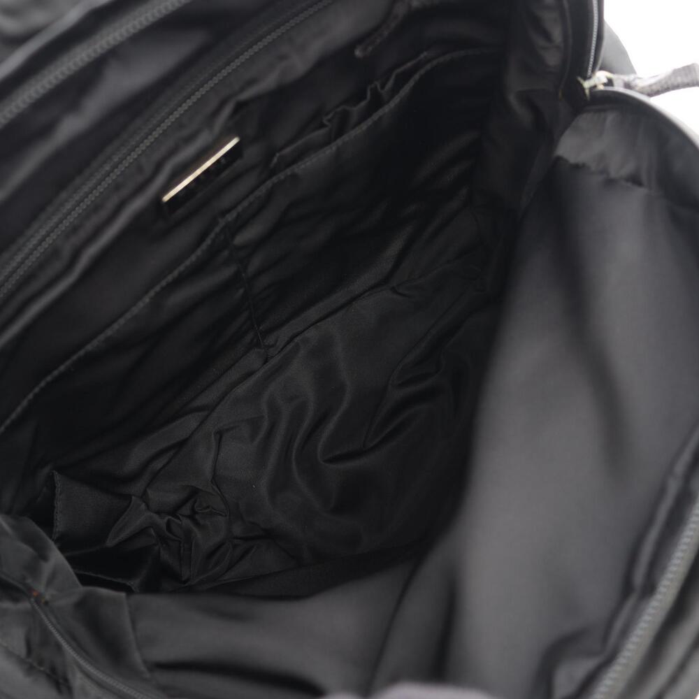 Prada Triangle Backpack Rucksack Bag Black - Picture 3 of 9